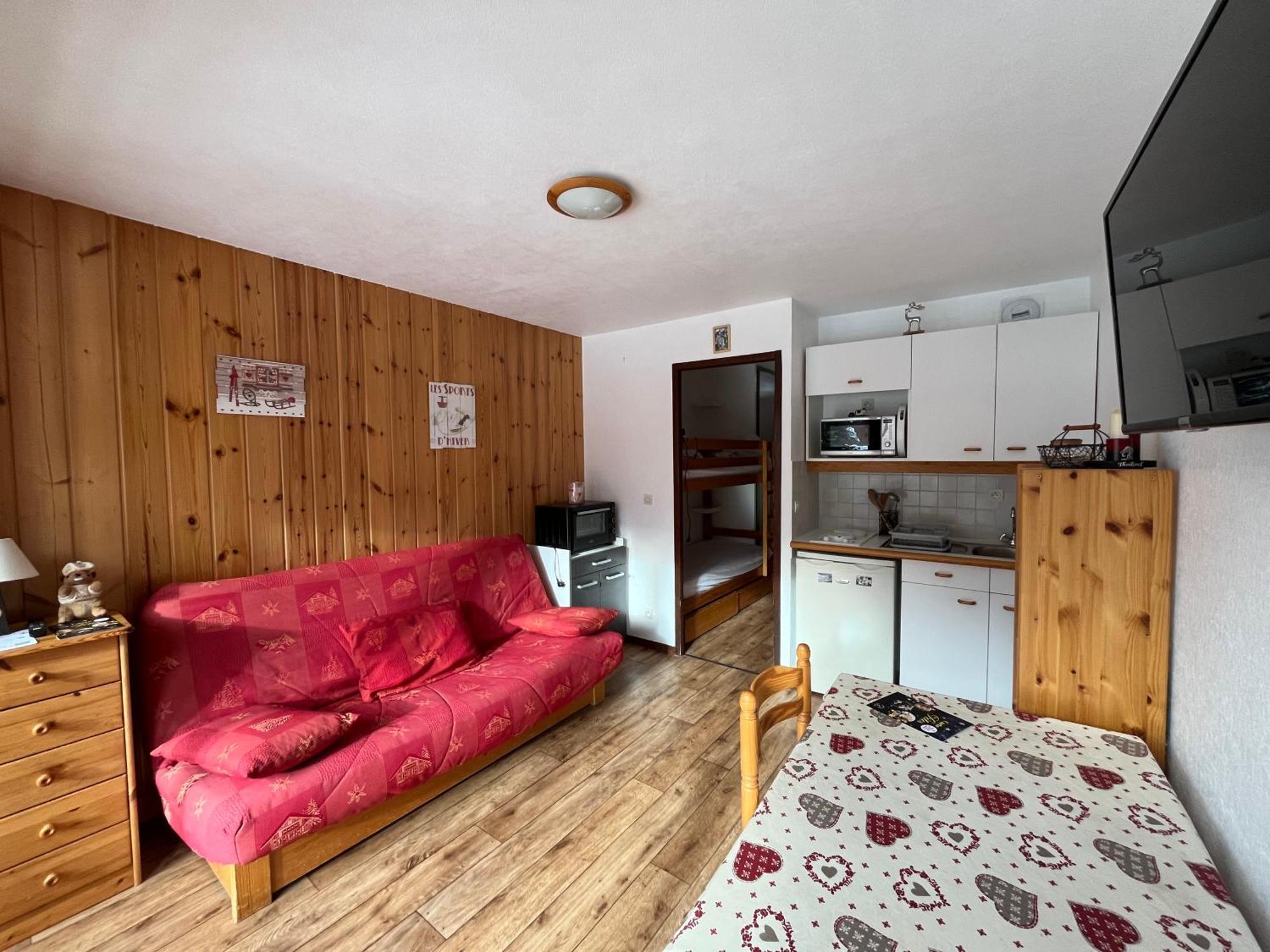 Appartement Valloire Galibier 4 Personnes Pied De Piste Exterior foto