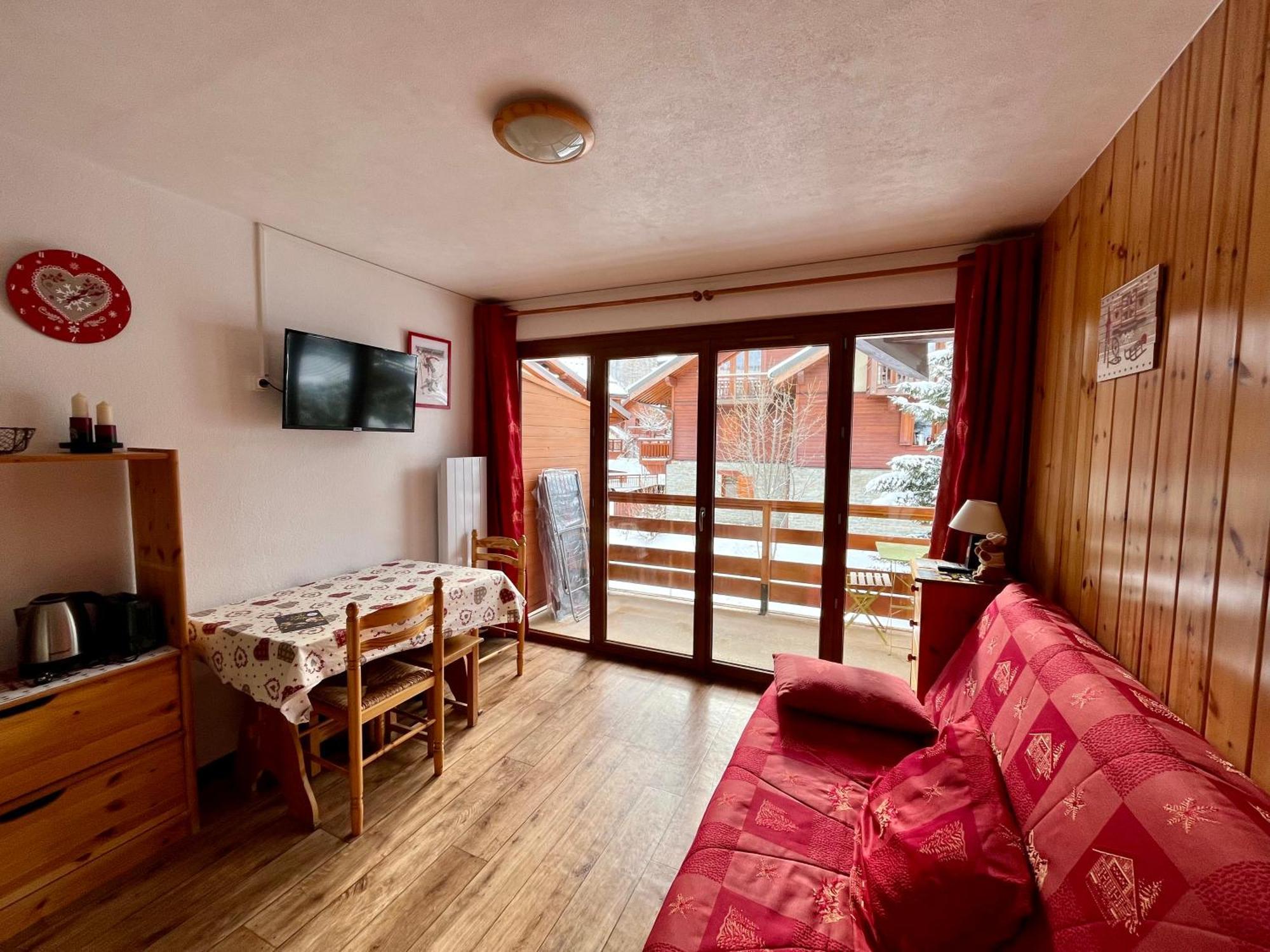 Appartement Valloire Galibier 4 Personnes Pied De Piste Exterior foto