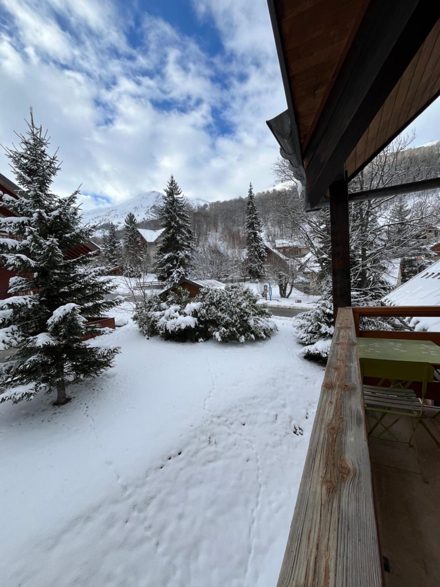 Appartement Valloire Galibier 4 Personnes Pied De Piste Exterior foto